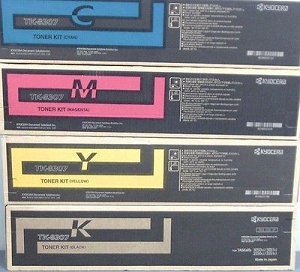4 Pack Made By Kyocera Mita TK8707 TASKalfa 6550ci, 6551ci, 7550ci, 7551ci Toner Cartridges